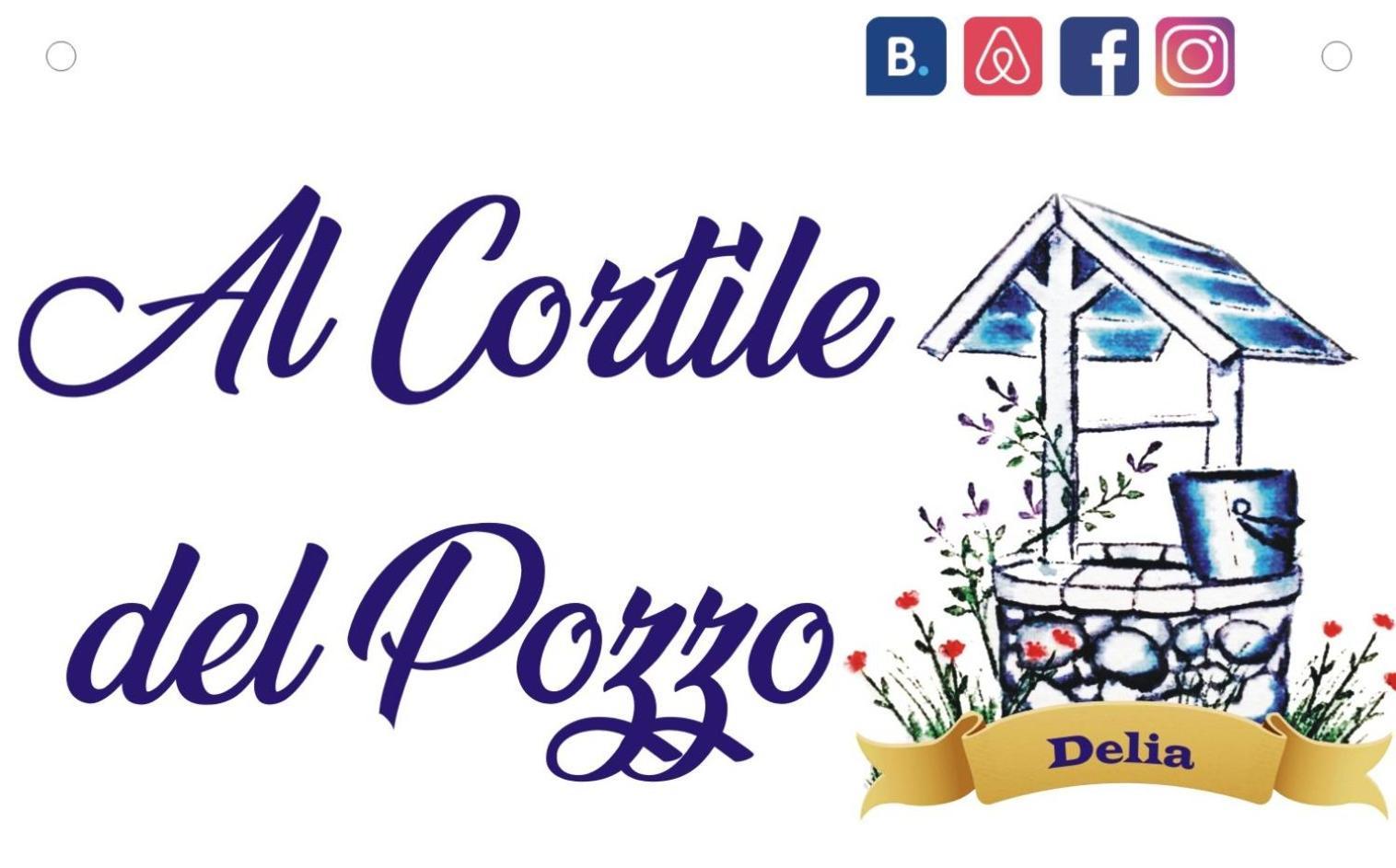 Apartamento Al Cortile Del Pozzo Delia Exterior foto